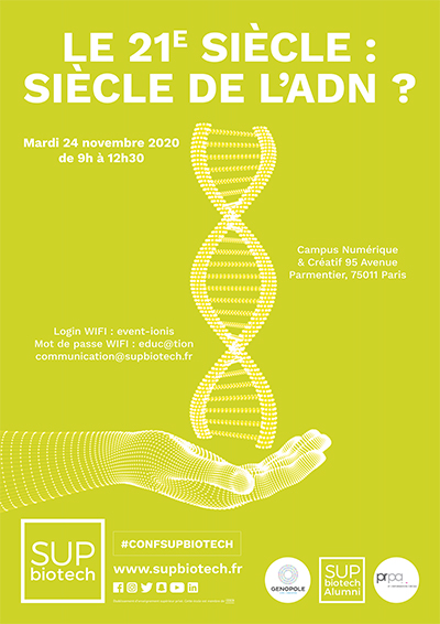 Conférence : Le 21e Siècle : Siècle de l'ADN