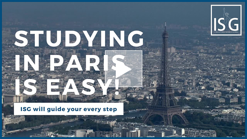 Vidéo - STUDYING IN PARIS IS EASY