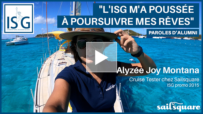 Vidéo - 'L'ISG m'a poussée à poursuivre mes rêves' - Alyzée Joy Montana (ISG promo 2015)